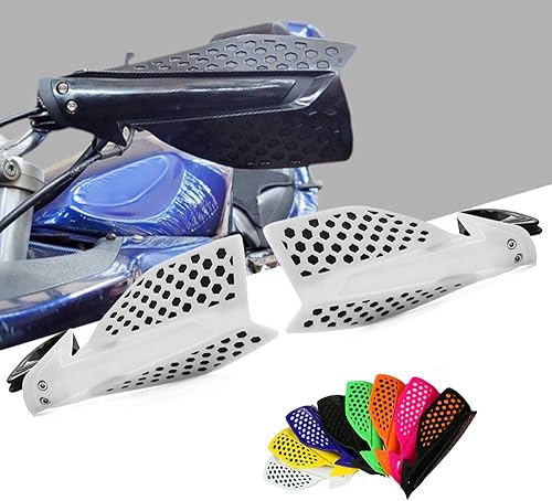 Vista 21 de Worldmotop - Barra de cepillo de repuesto universal para Yamaha Kawasaki Suzuki Honda off Road ATV Dirt Bike Motocross (negro y negro)