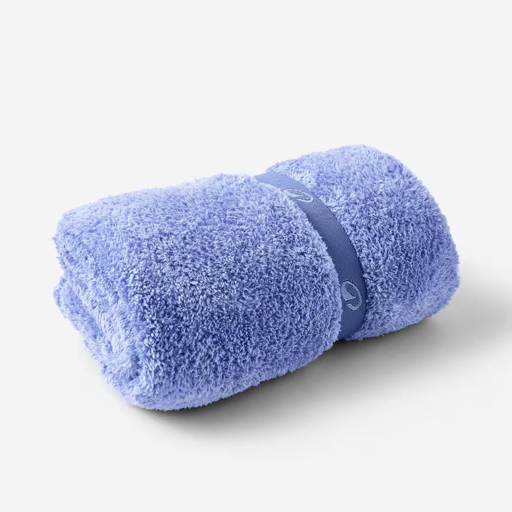 Decathlon Ultra-Soft Microfibre Towel Size L 80 x 130 cm - Blue-image-23