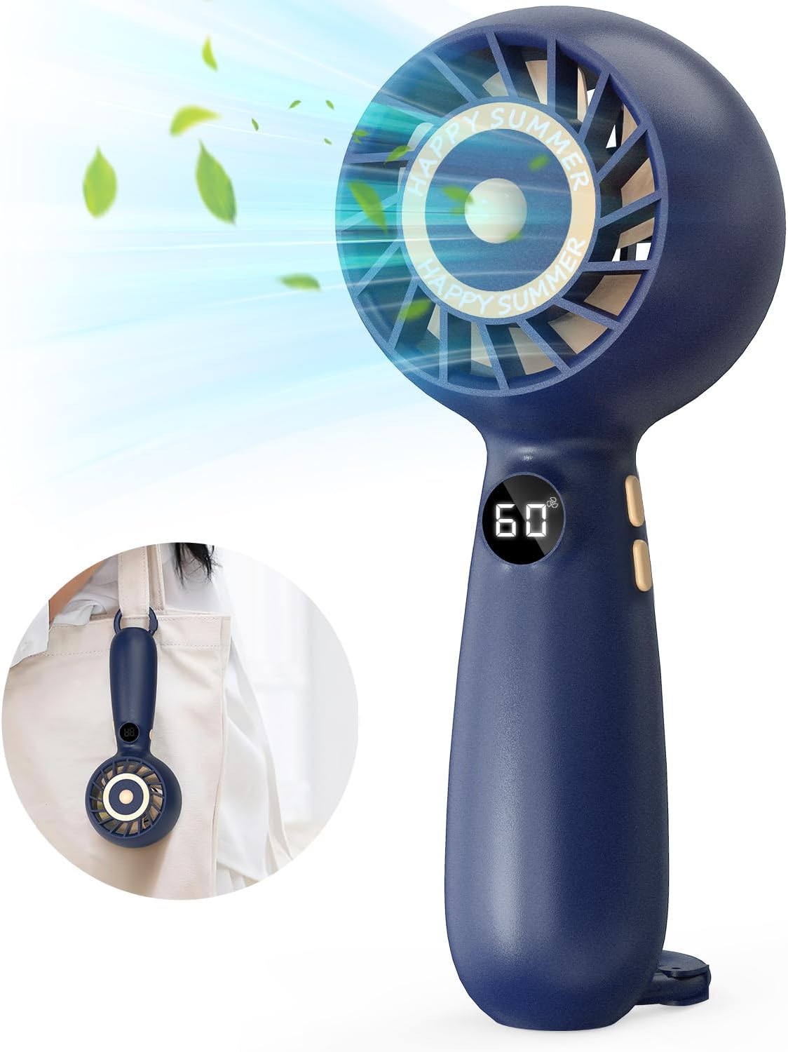 Amazon | VICHTOP ハンディファン 扇風機 手持ち扇風機 携帯扇風機 卓上扇風機 高速 強風 アルミニウム 小型 静音 4段階 ...