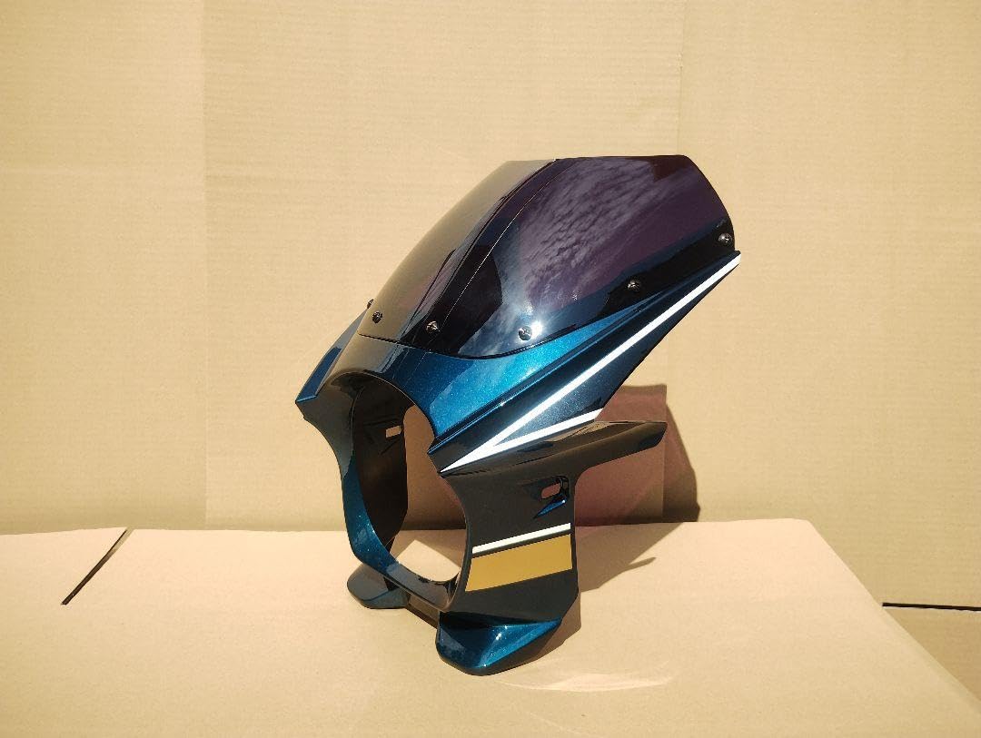 新品！Kawasaki/Z900RS/ビキニカウル/青玉虫/オリジナルペイント Amazon.co.jp: Kawasaki/Z900RS/ビキニカウル/青玉虫/オリジナル