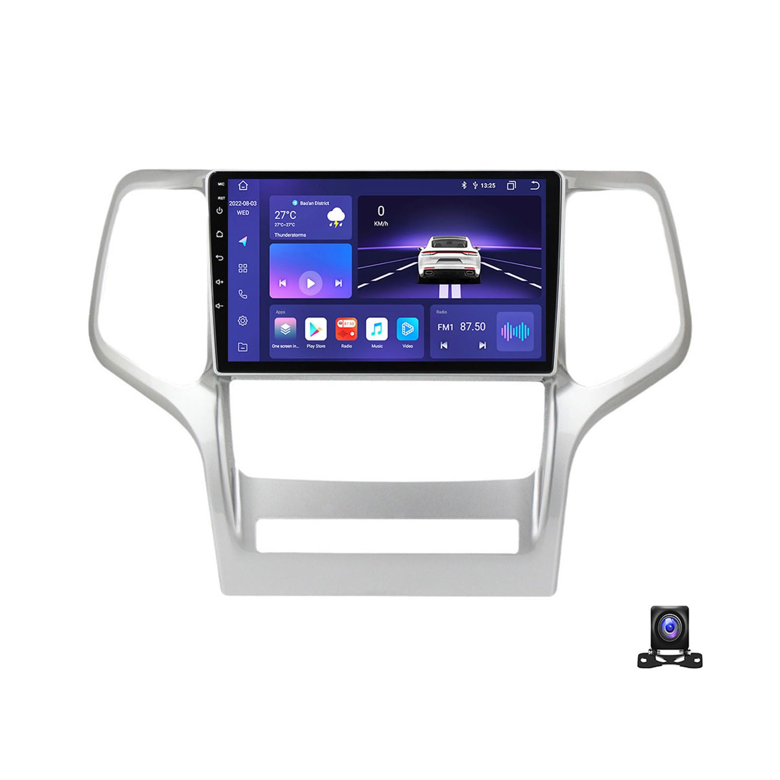 Autoradio Android 12 Jeep Grand Cherokee 2010-2013 : plus de soucis de GPS ni de recul