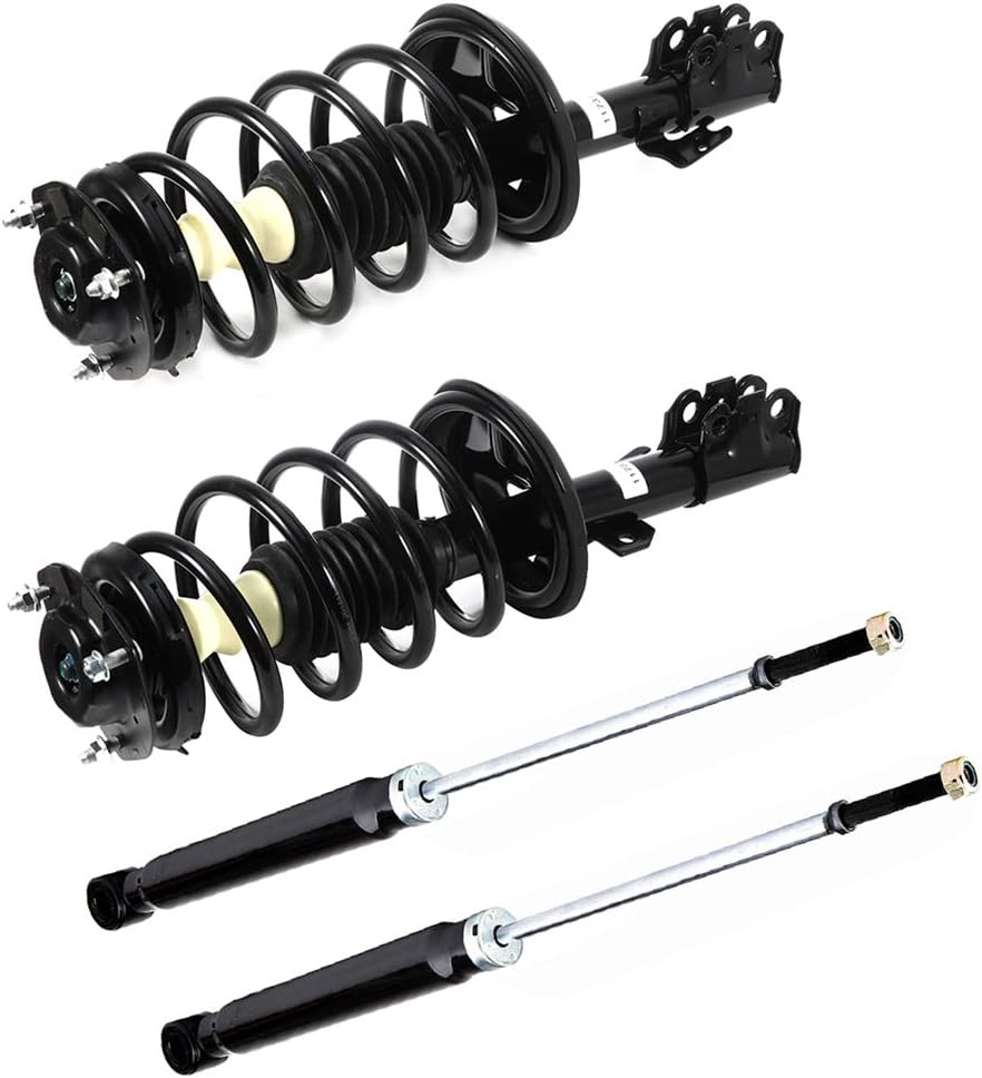 AUTOMUTO - All (4) Front & Rear Complete Strut & Spring Assembly for 2004-2006 for Toyota Sienna