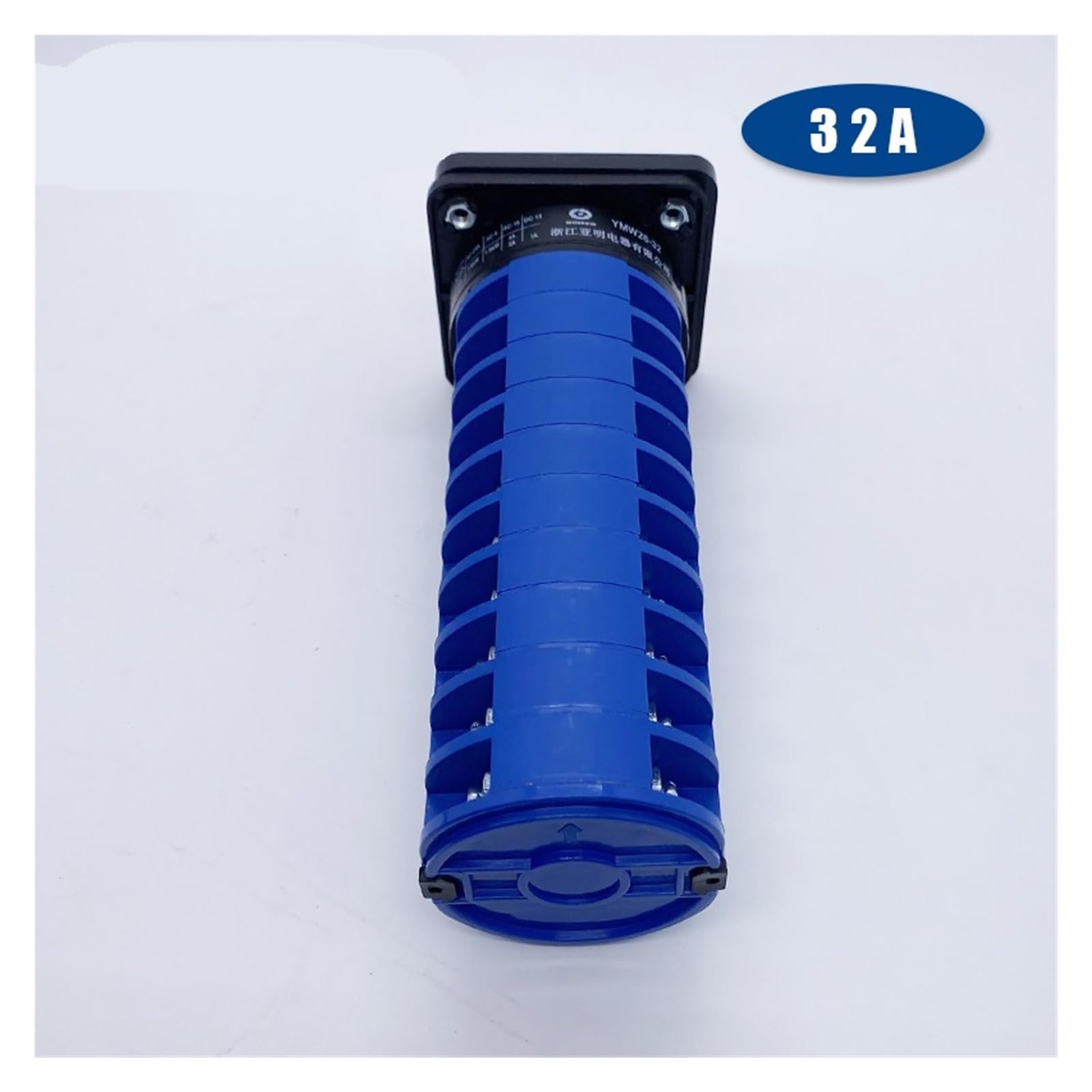 Interruptor de Leva rotatorio Transferencia Universal Diez Secciones, 3 Posiciones, 32 A, Tres velocidades, 10 Cables, Doble Potencia, LW26-32/10