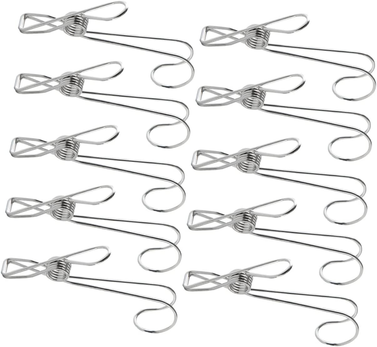 Clothes Pegs for Washing Line 40 pcs Hook Clip Clothes Pegs Clothespin Hanger Hooks Clip Hooks