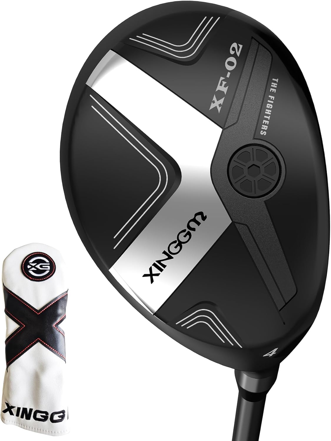 Hybrid Golf Clubs for Men,Premium Rescue 3 Hybrid/4 Hybrid/5 Hybrid Golf Club & Utility Golf Clubs Easier Green Approaches and Precise Landing Control