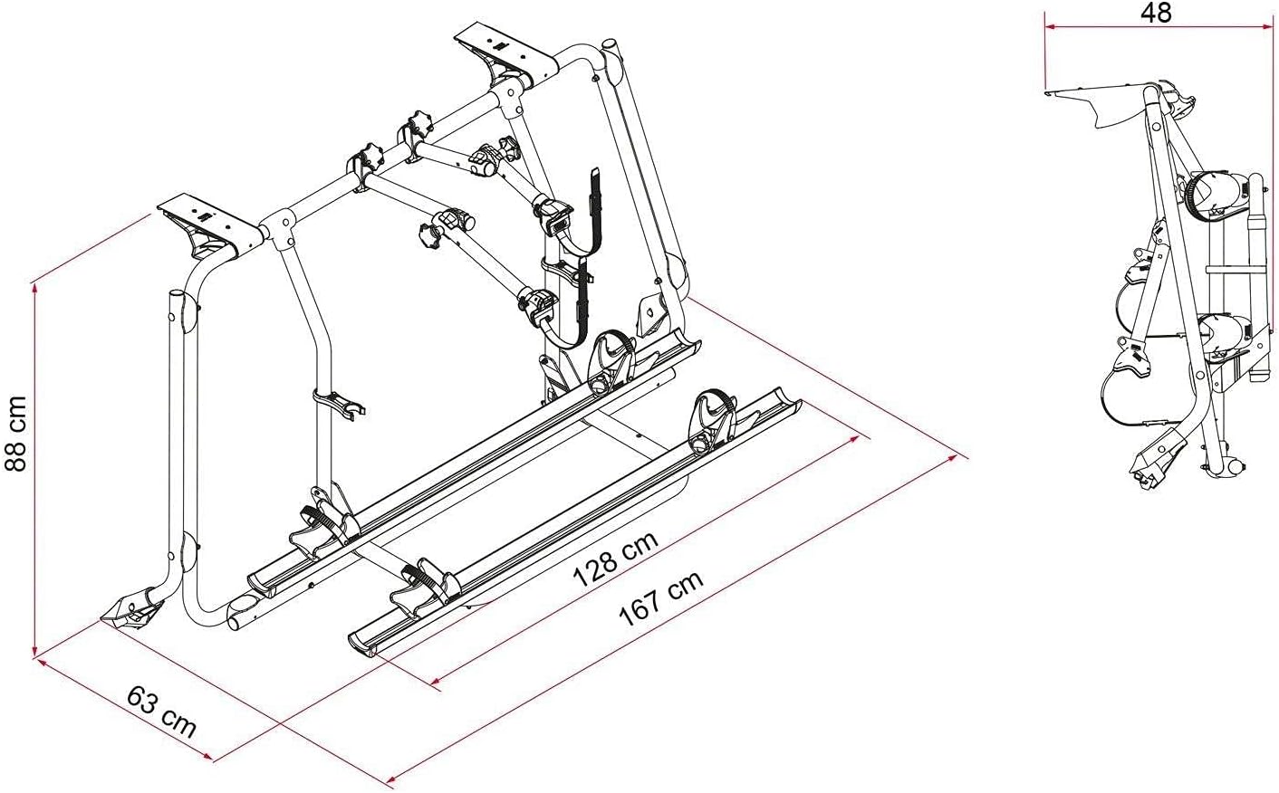 fiamma pro bike rack