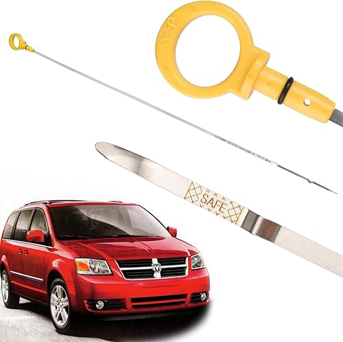 Miniatura 1 de Varilla de nivel de aceite de motor compatible con Dodge Grand Caravan 2006-10, Chrysler Town & Country  Chrysler Pacifica 2007-08, Caravan 2006-07