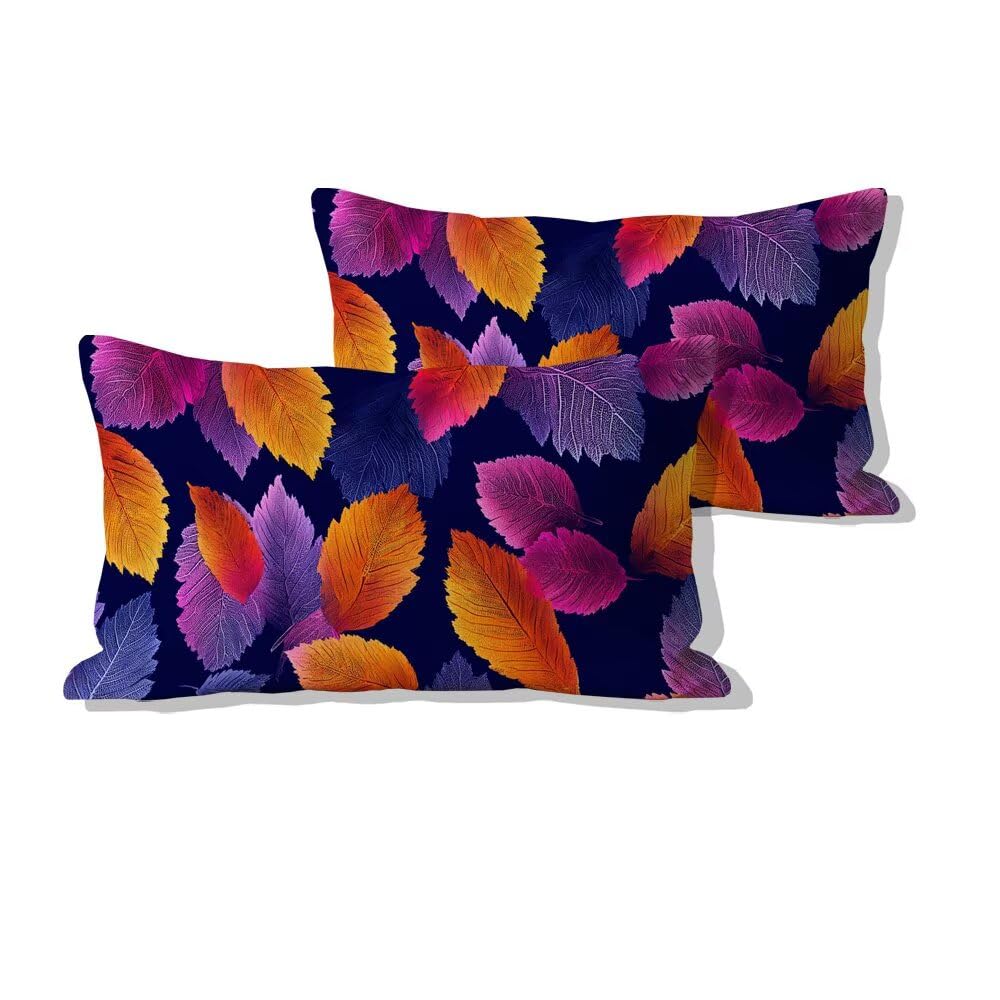 Taie d'oreiller décorative imperméable 50x90 contre la pluie pour coussin salon de jardin exterieur