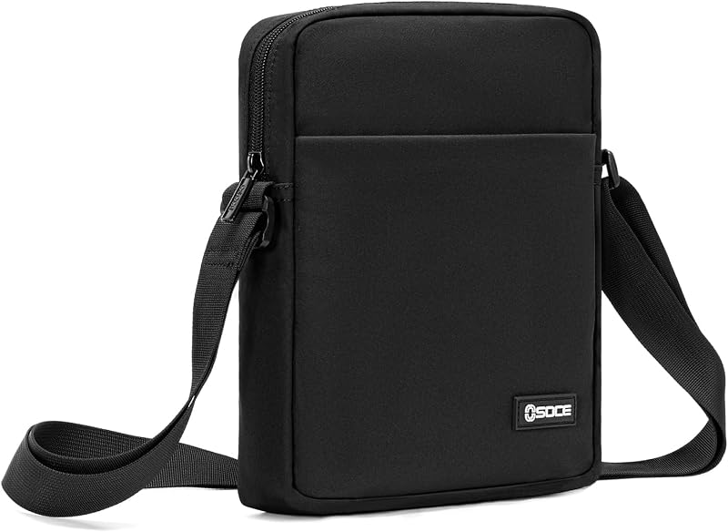 Messenger Bag Crossbody Shoulder Bag for Men | Multi-Pocket, Adjustable Shoulder Strap, Lightweight, Suitable for Travel Hiking Commuting Outdoor