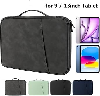 Tablet Sleeve Bag Compatible with Boox Note Max / T13C / Tab X C 13.3 inch Universal Laptop Pouch Handbag for 13'' Tablet eReader(Green)