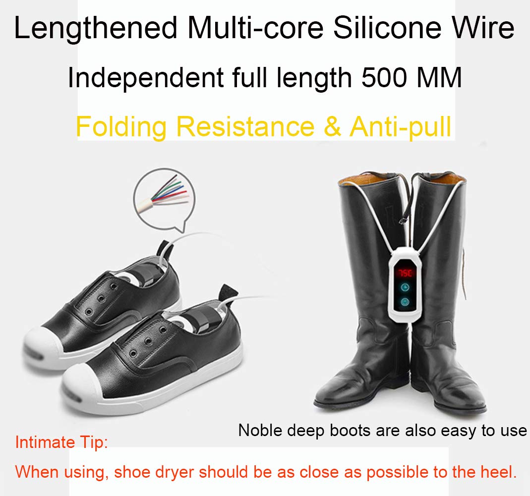 UV & Ozono Secador De Zapatos Ligero Eléctrico Maquina De Zapatos Caliente 24W Hogar para Zapato/Botas/Guantes/Calcetines Desodorización Esterilización Blanco Universal Voltaje