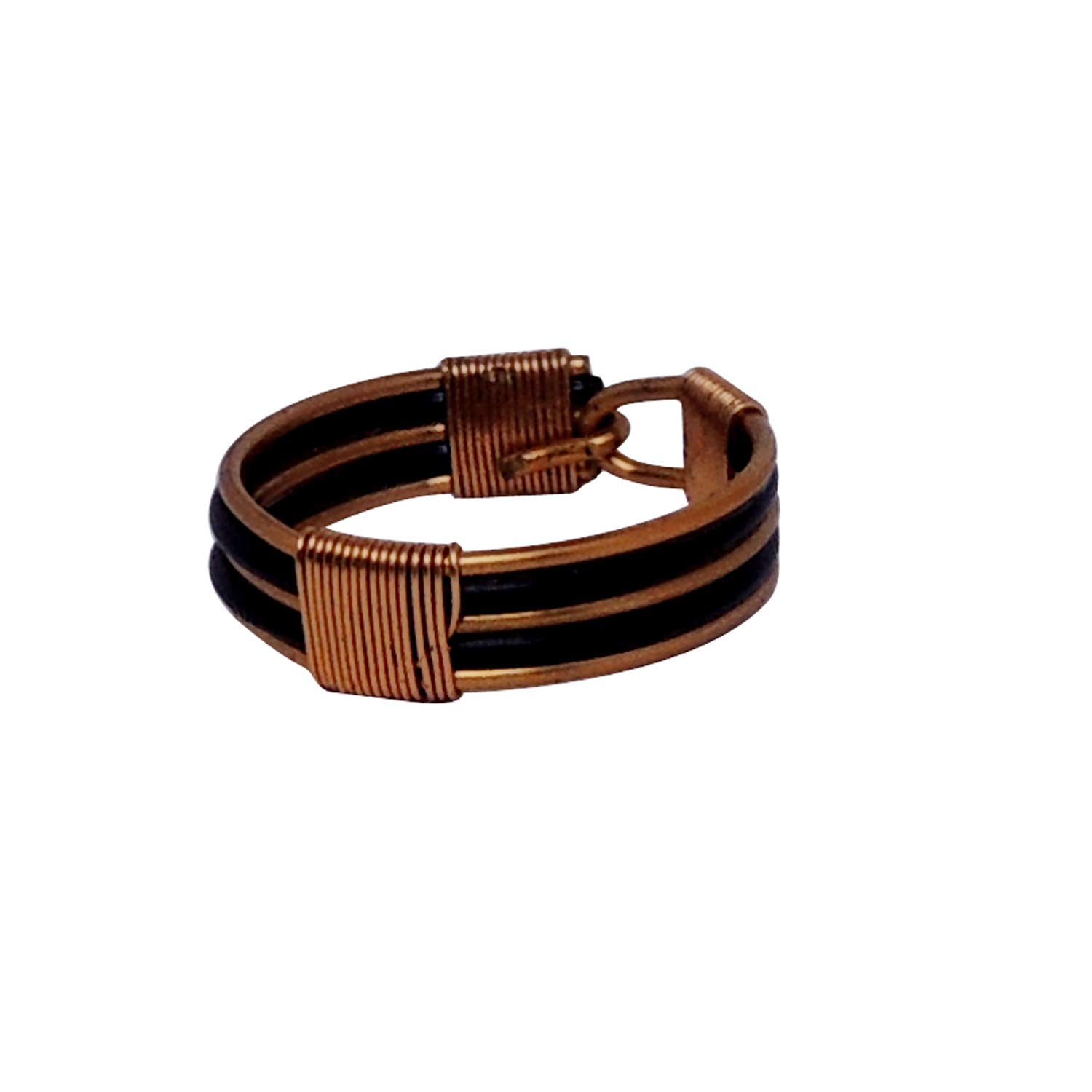 SATYAMANI Unisex Bronze Copper Ashtadhatu Rings Stylish Ring for Prosperity (Size 4) (B07YG5C4P2) Amazon Price History, Amazon Price Tracker