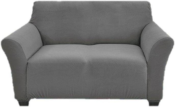 Le Benton Sofa Cover, Stretchable, Elegant Look, Couch Pet Protector, Durable Slipcover, Grey