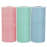 【Material De Alta Calidad】: Hecho de tela no tejida de alta calidad, tela gruesa y efectiva, aislamiento térmico, absorción de aceite, fuerte absorción de agua, lavable, seco y húmedo, no se puede perder el cabello, cuida las manos, se puede reutilizar.