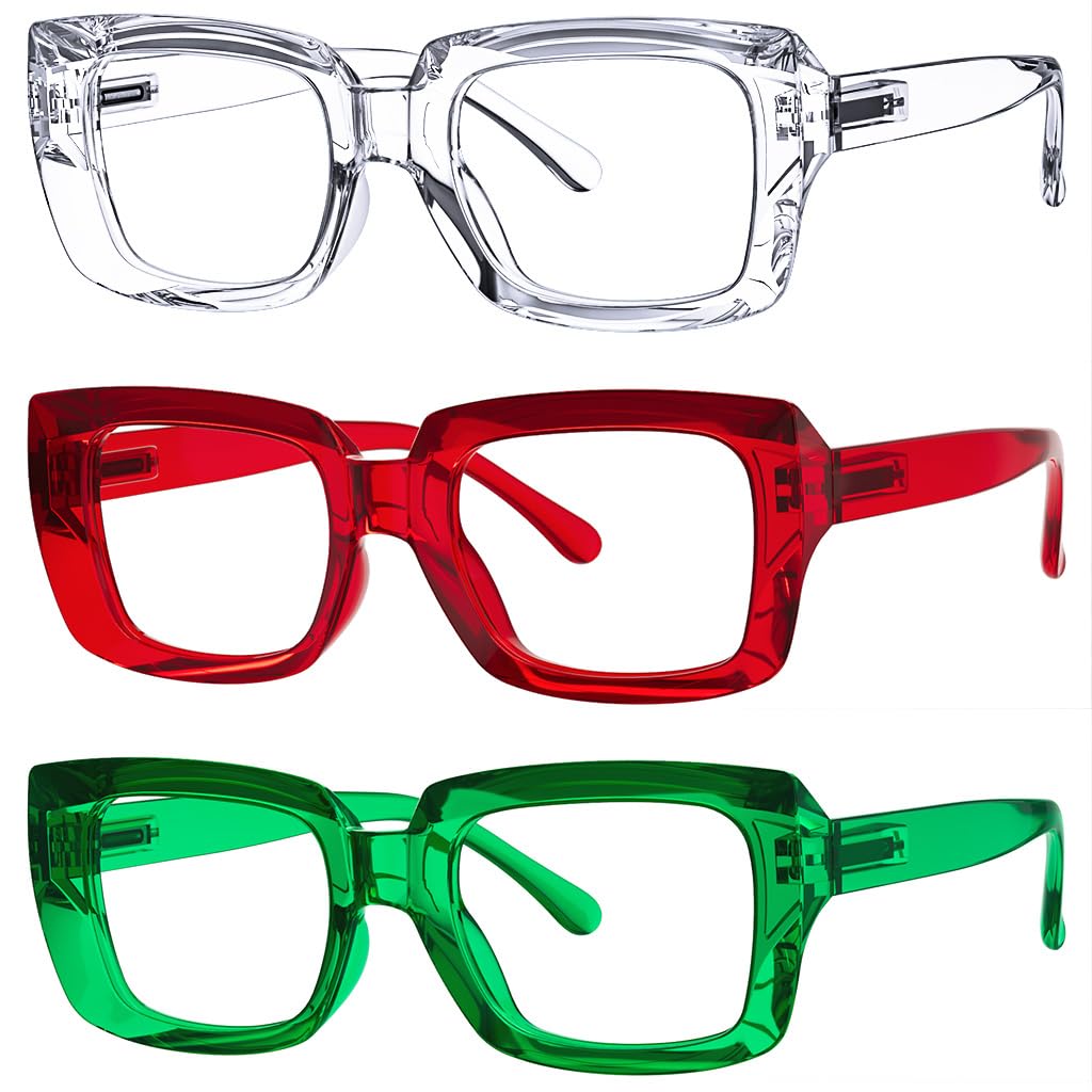 Eyekepper Reading Glasses for Women, 0.50 Readers, 3 Pack Stylish Cheaters