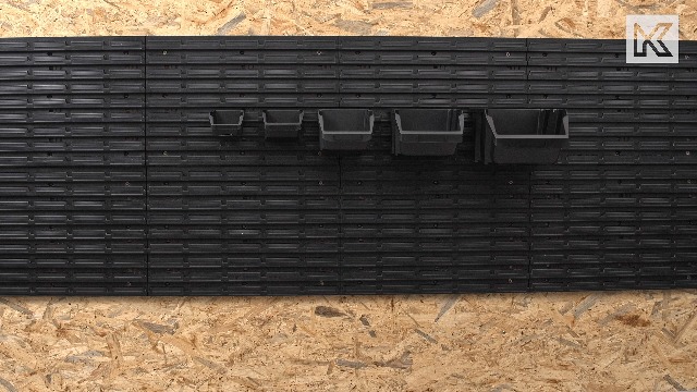 Cassette Impilabili KADAX - Set 20 Scatole Nere 118x98mm | Organizzazione Officina E Casa - Foto 9