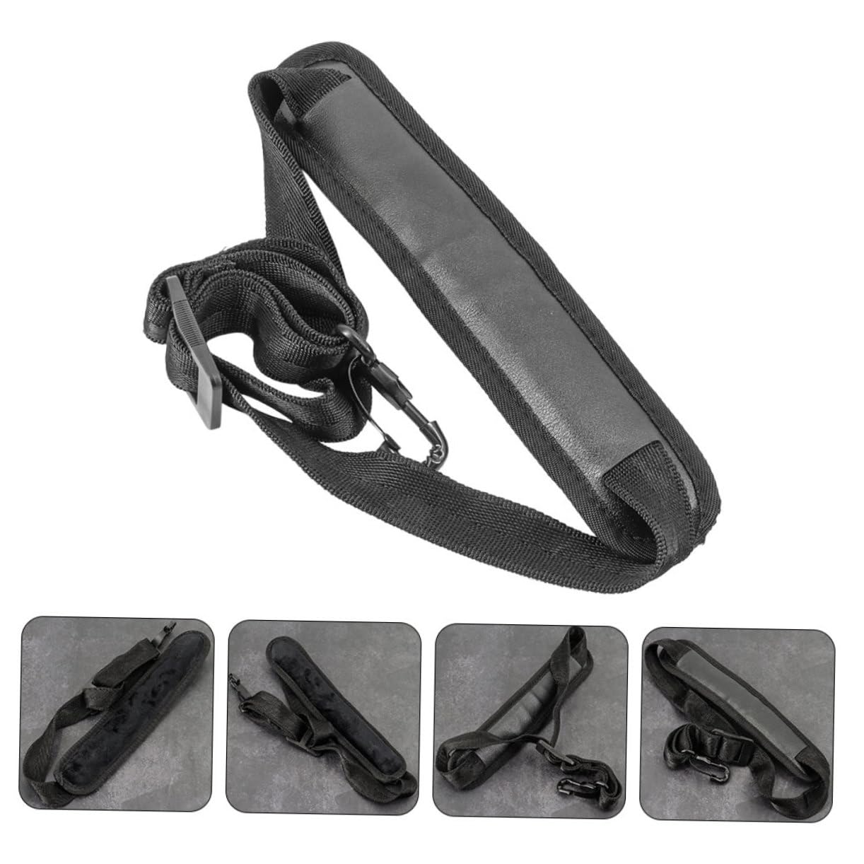 ibasenice 3pezzi Tracolla Per Sassofono Imbottita Lint Comfort Ottimale Per Tenore e Soprano Accessorio Essenziale Per Musicisti