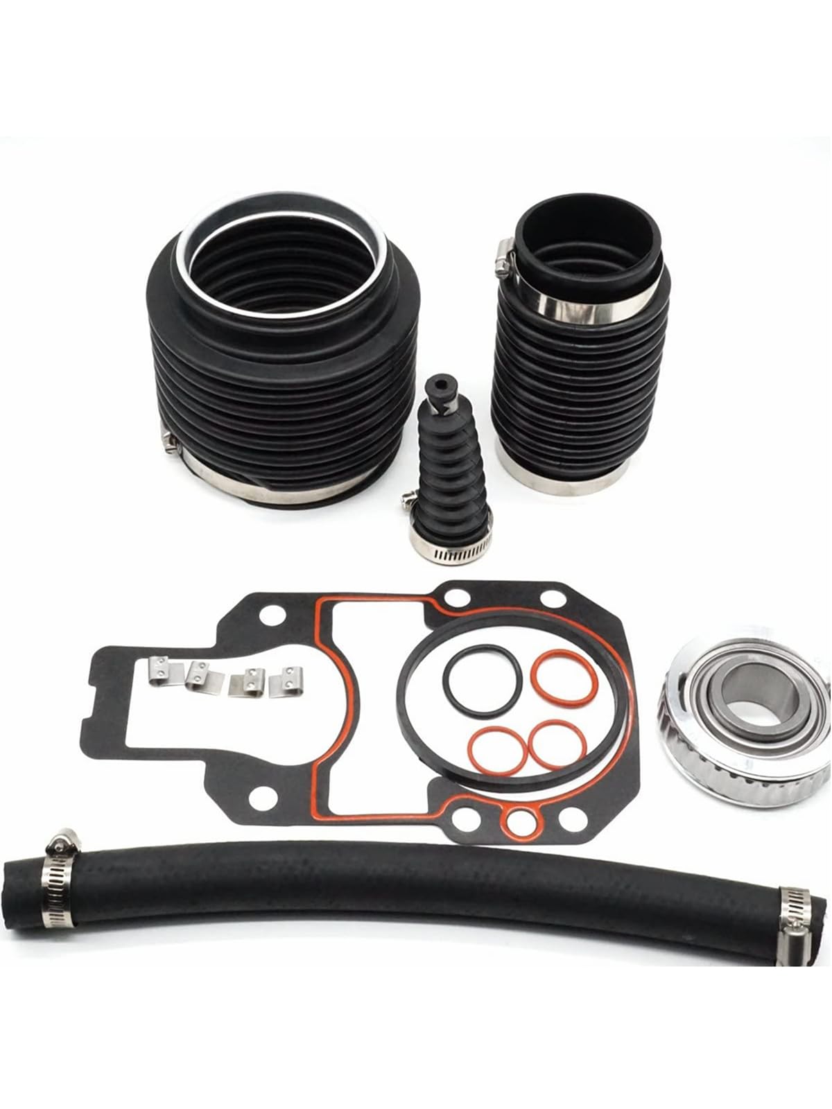 30-803099T1 Heckscheiben-Reparaturbalgsatz mit Kardanlager für Mercruiser Alpha One Gen 2 1991 bis Up Stern Drives Motoren Ersatz 30-60794A2 Sierra 18-8206-1 Mallory 9-72904