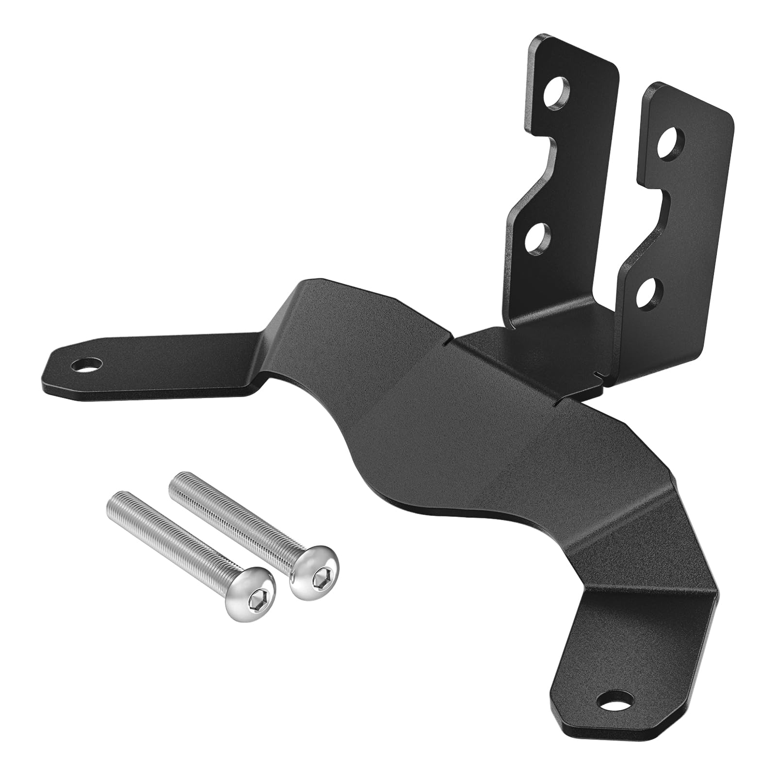 NICECNC Staffa per faretto ausiliaria staffa per fendinebbia compatibile with Tenere 700/XTZ700 2019-2023, Tenere 700 World Raid 2022, vedi montaggio, nero