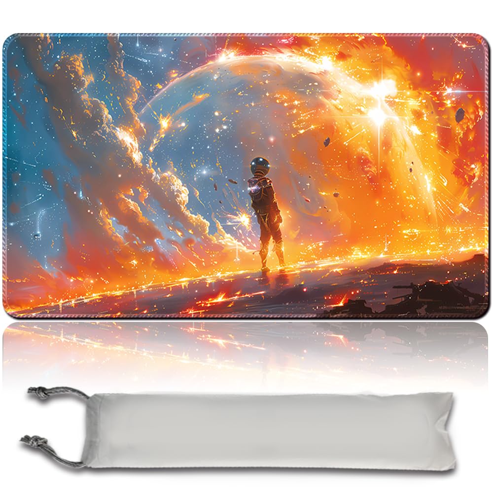 Board Game 60x35CM MTG Playmat + Free Waterproof Bag Compatible for OCG CCG RPG TCG Playmats,Mouse pad Desk Mats (mtg 31 (11),No Zone)