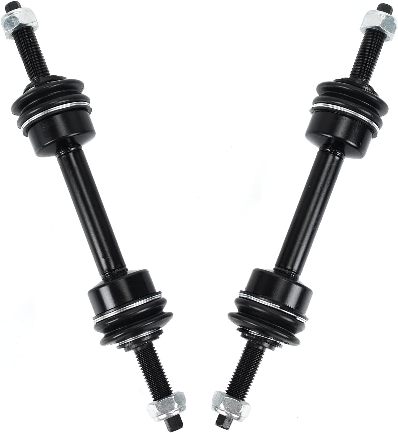 MPLUS 750362 2X Suspension Front Sway Bar Links fits For Ford 2009-2018 F150, 2010-2019 F250 Super Duty, 2010-2019 F350 Super Duty, 2009-2019 F450 Super Duty, 2009-2018 F550 Super Duty