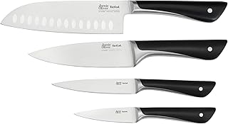 Tefal Jamie Oliver Kitchen Knives Set, 4 Piec...,