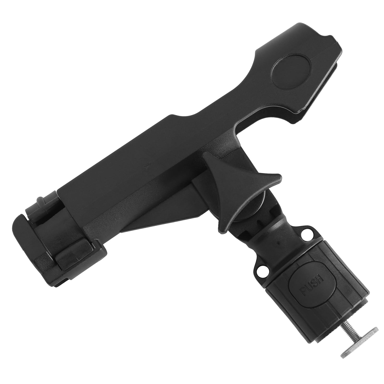 Wakects Portacanna da Pesca Regolabile per Kayak, Plastica, con Portabicchieri e Strumenti Appesi, 1 Pezzo