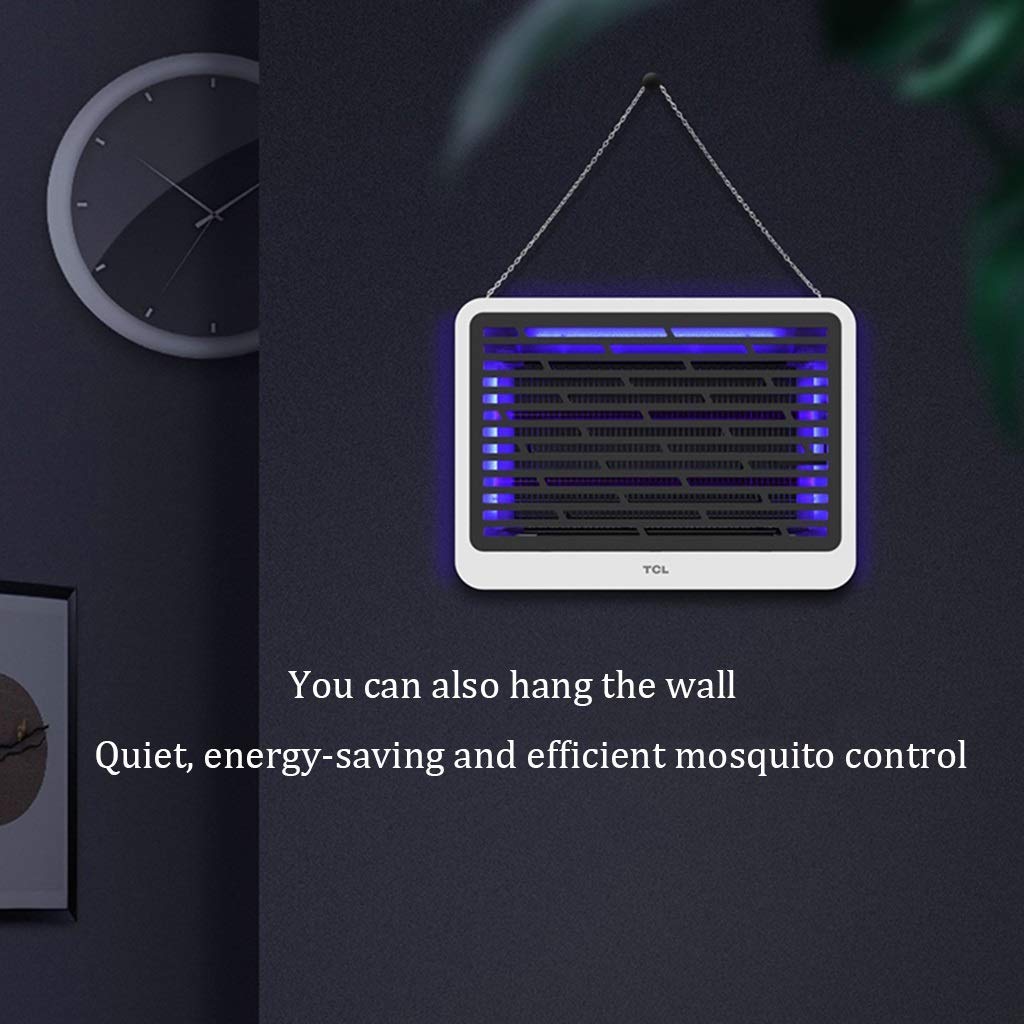 Trampa para Mosquitos Exterminador de Insectos Lámpara para Mosquitos Mata Insectos eléctrico para Interiores Mata Mosquitos, Insectos, Moscas y Otras plagas Mata Mosquitos eléctrico Lámpara LED para