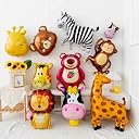 Party Port 35" Giraffe Balloon, Jungle Theme Foil Mylar Balloon for Baby Shower Kids' Boys Animals Theme Birthday Party Supplies gallery image