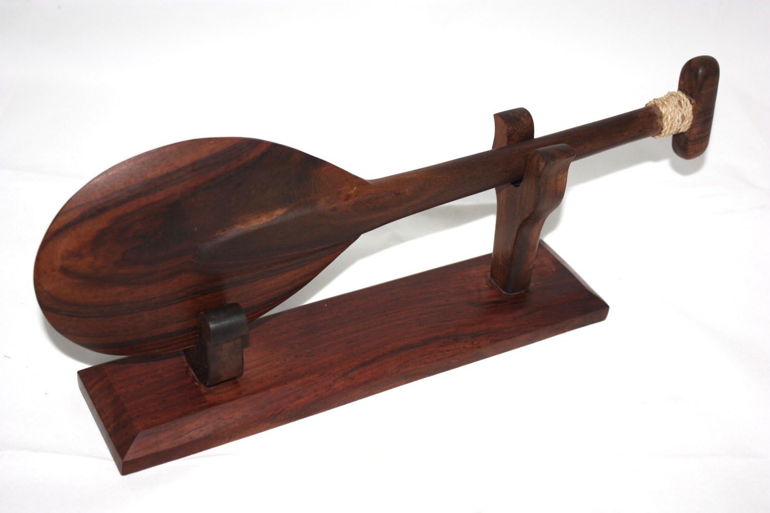 Tikimaster Ebony Paddle w/T 16" on Stand - Desktop Home Office Decor | #ari330250