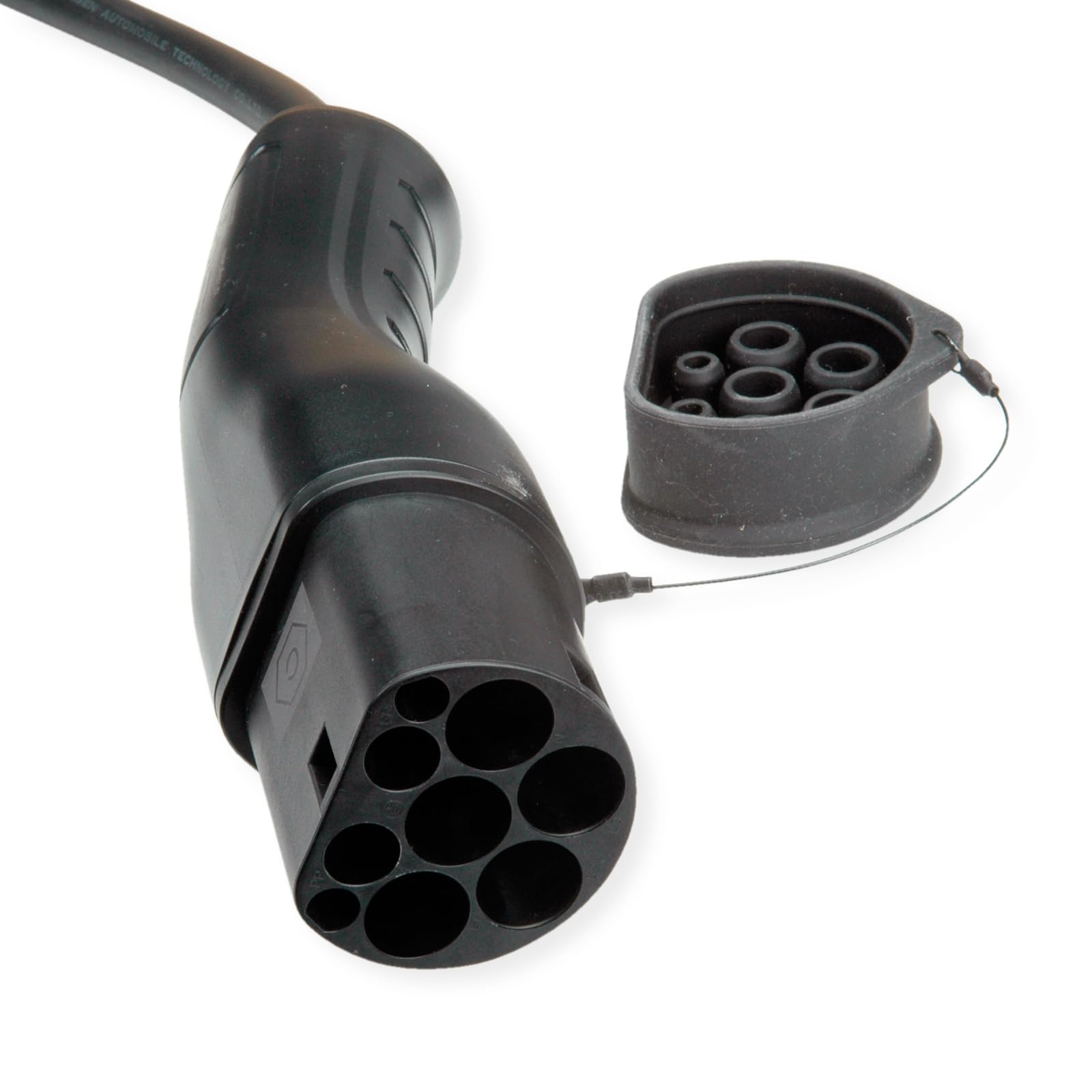 ROLINE Cable de Carga para e-Car Tipo 2, 1 Fase, 250VAC (1P+N+E), 32 A, 7,4 kW, 3 m