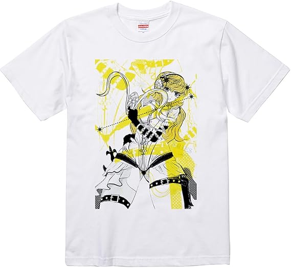Amazon Aries エロカワ 星座 Tシャツ 牡羊座 おひつじ座 白羊宮 アーマー ガール イラスト メンズ 半袖 0299 オリジナルプリント 通販