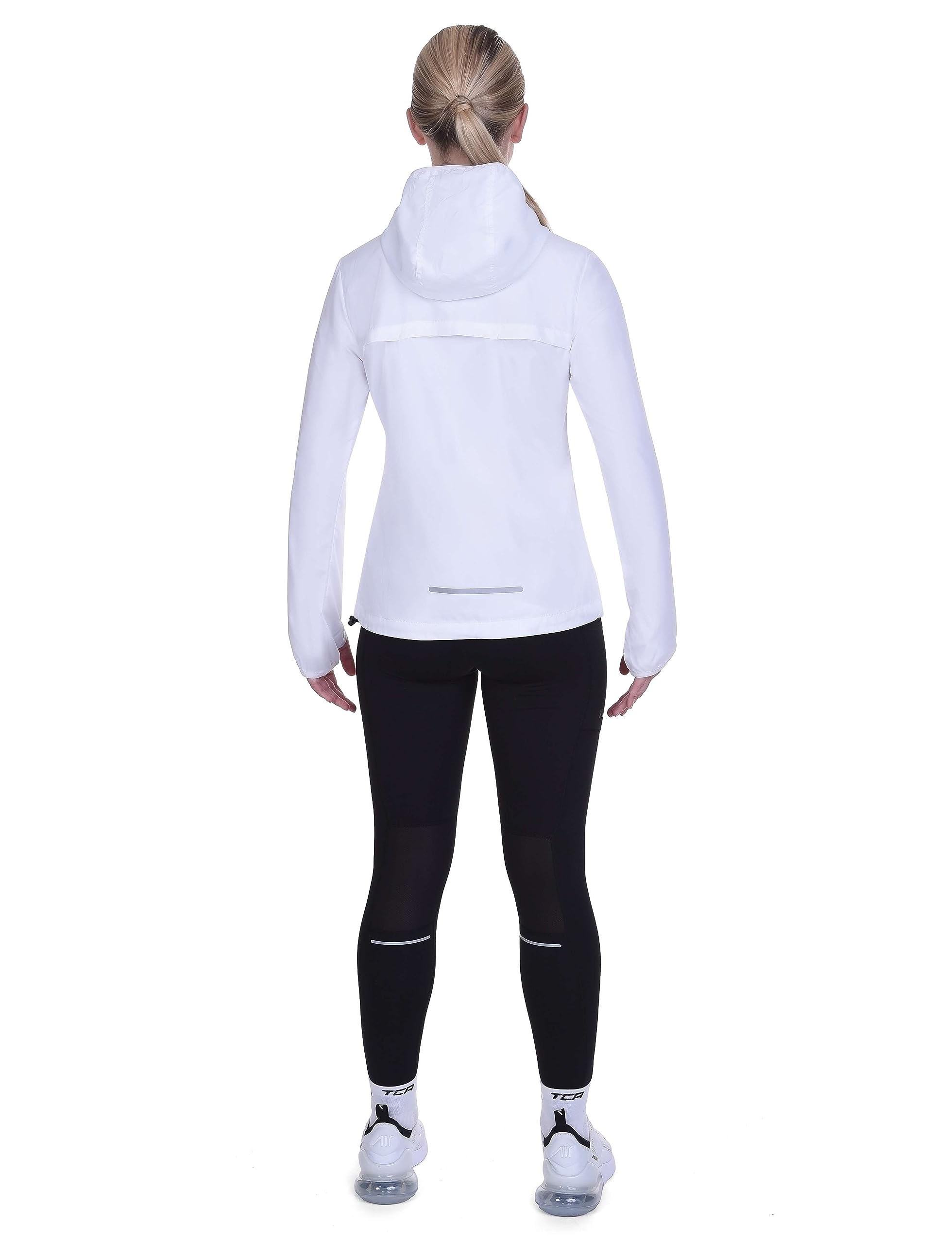 TCA Veste Softshell de Course à Pied pour Femmes. Veste Réfléchissante, Respirante et Compacte avec Poches Zippées