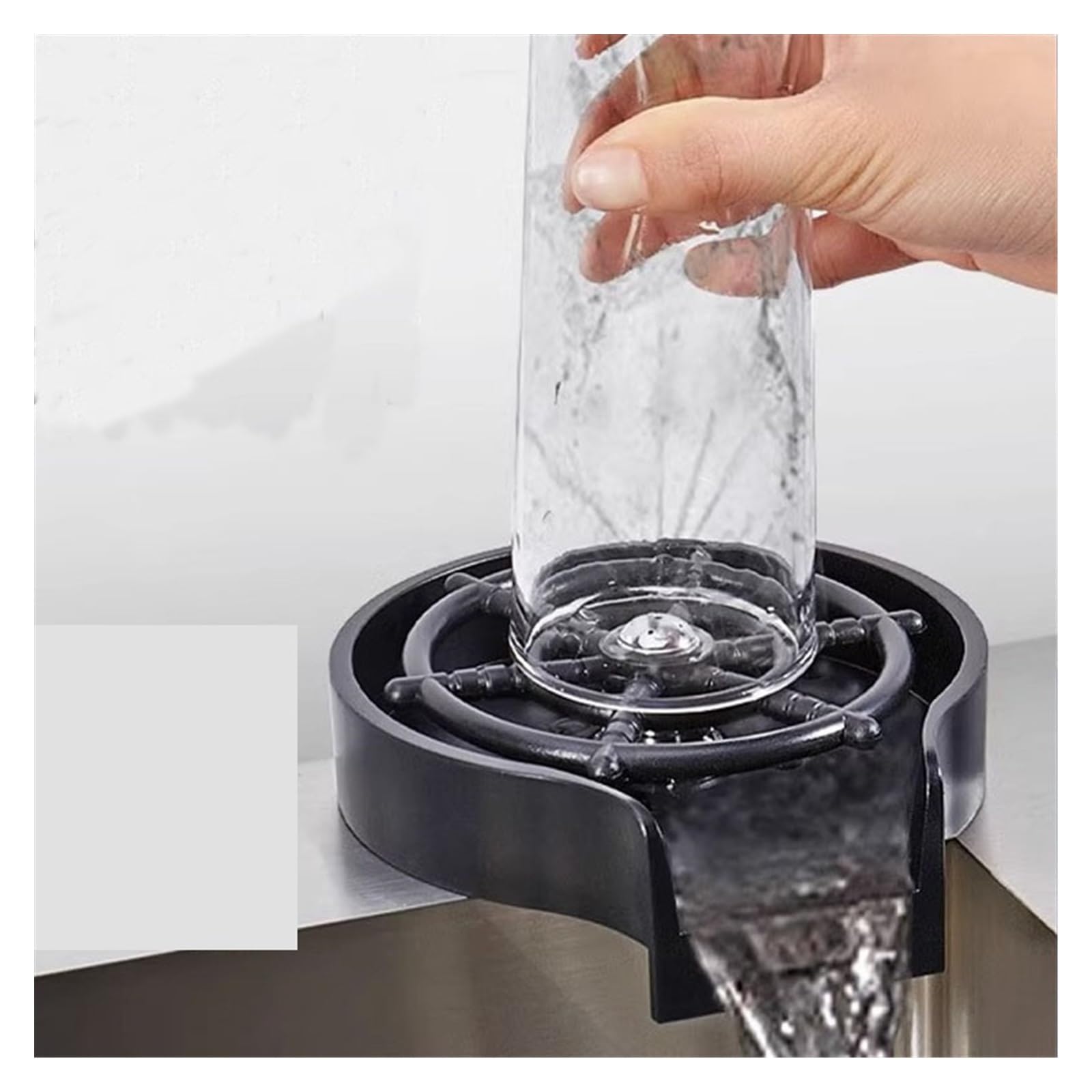 Küchenspüle Glasbrause Tasse Waschflasche Sprüher | Modell 2