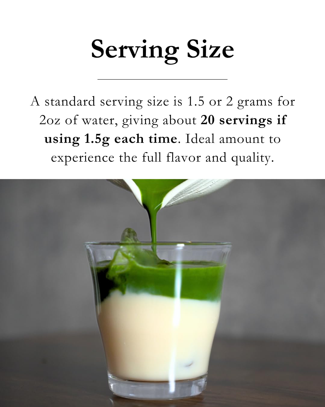 Emptea Kagoshima Matcha Powder Ceremonial Grade First Harvest Tea Master Blend Japanese Green Tea Powder from Kagoshima Japan — view 5