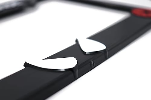 Miniatura 3 de Spidey Sense Marco de Matrícula 3D Elevado | Paquete de 1 Cubierta de Matrícula de Personaje | Soporte Universal de Matrícula Negra para Automóvil