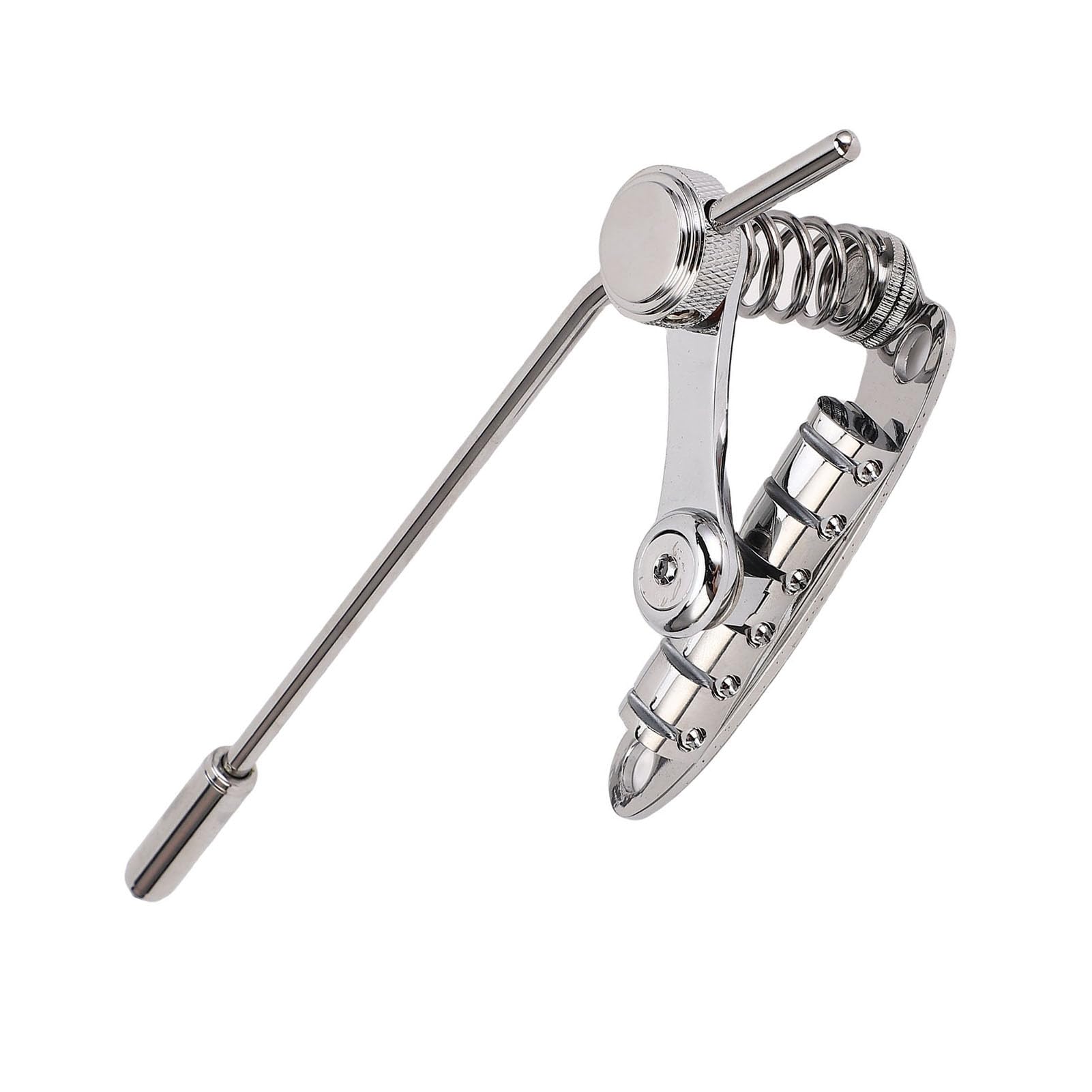 Keenso Zamiennik Stopera Mostka Gitarowego, Stoper Stopu Mostka Tremolo ze Stopu Cynku do Gitar SG i, Zwiększona stabilność Strun i łatwa Instalacja