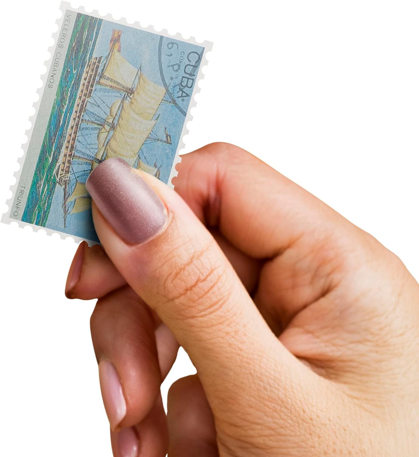 IMPACTO COLECCIONABLES – 100 Ship-Themed Stamps Collection with Included Album (5.5 x 7 x 0.4 in) | Enhance Your philatelic Collection with Authentic postmarked Stamps in a Compact and Elegant Album