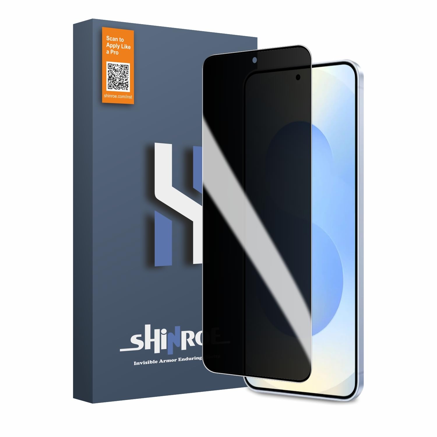Privacy Tempered Glass for Samsung Galaxy S25 | Galaxy S24 (6.2 Inch) Military Grade 9H Tempered Glass, Anti-Scratch, Shatterproof, Edge-to-Edge Full Coverage (Black)-image-6