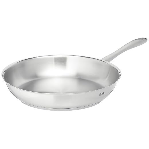 Fissler Catania 081-353-24-100/0 Frying Pan Stainless Steel 24 cm, Stainless steel, 28 cm