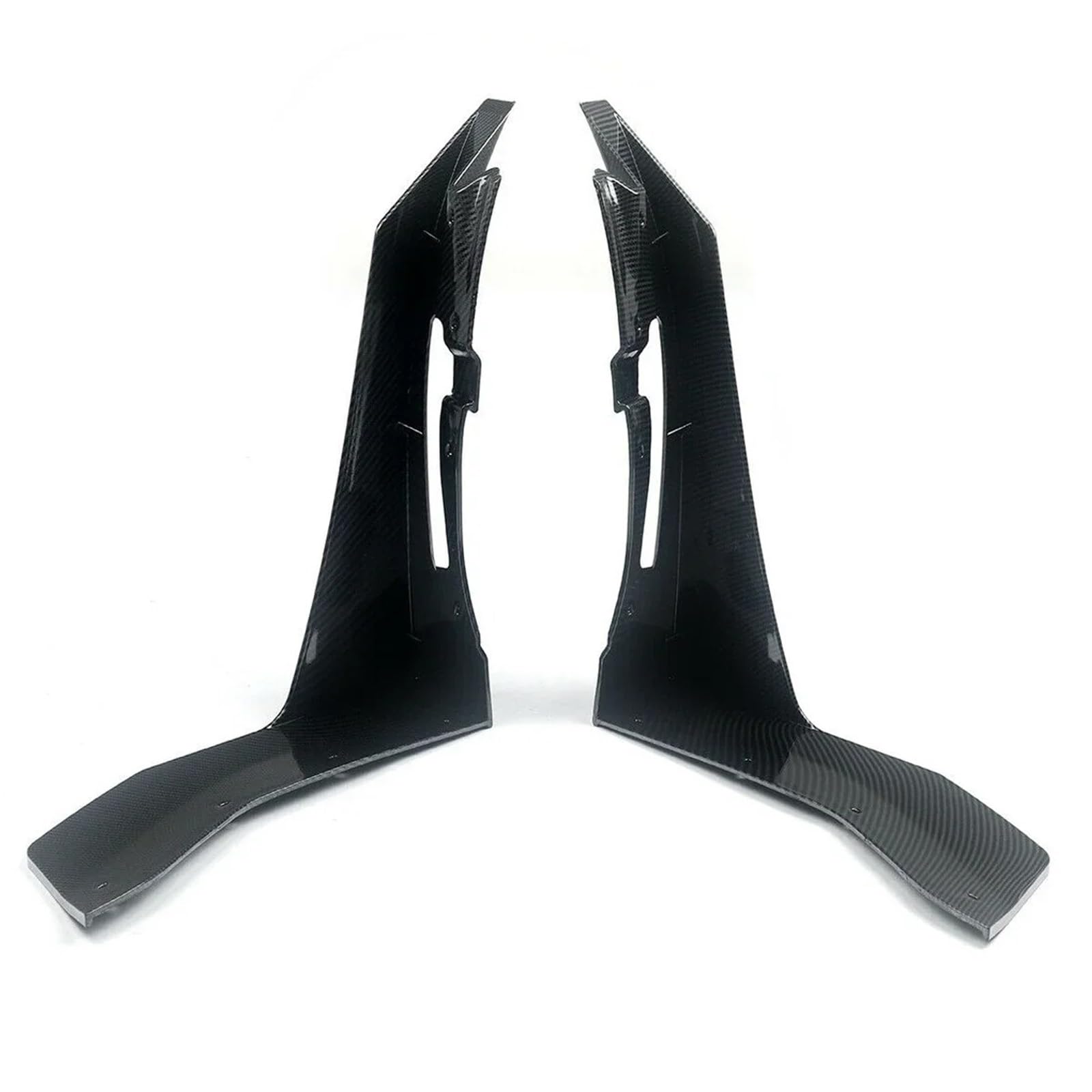 Diffuseur d'ailes Mustang GT500 protégez l'angle avant style carbone