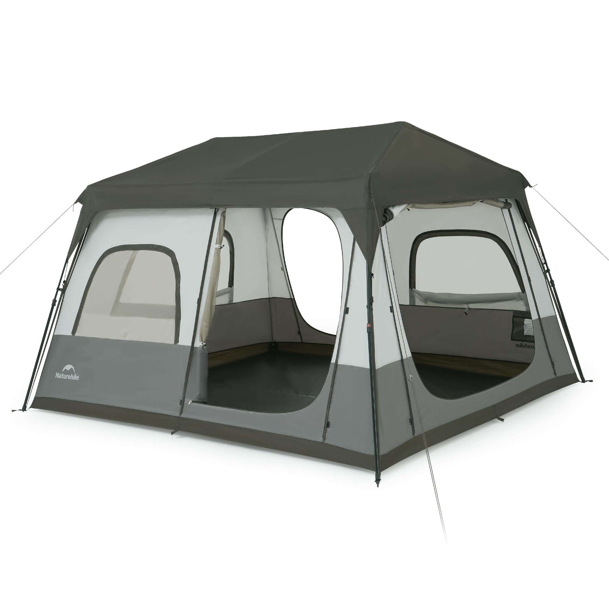 Naturehike Tienda de Campaña para 6-8 Personas Senderismo Tienda de Camping Ligero Impermeable Exteriores Festival Camping Mochila PU3000mm
