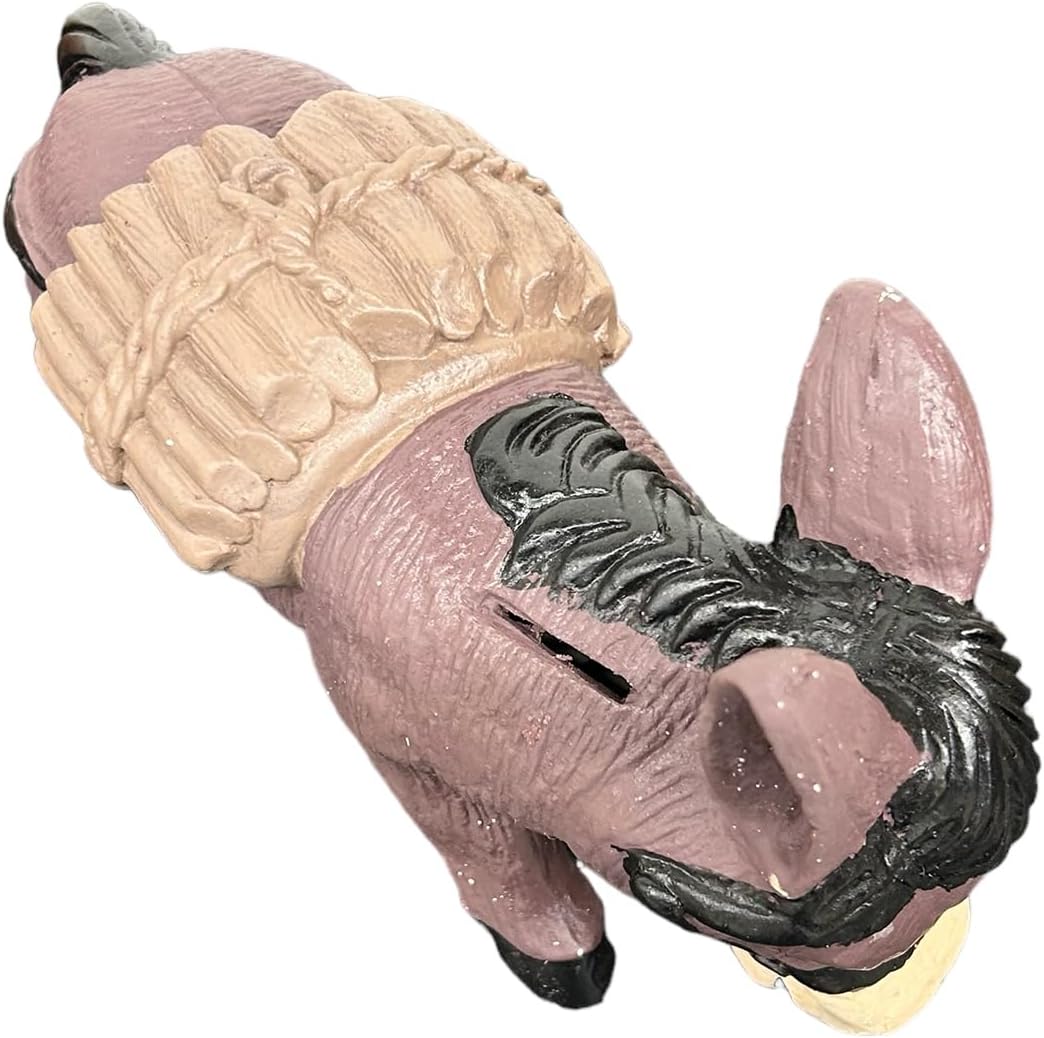 Generic Mis Jarritos Clay Donkey Coin Bank, Money Cash Bank, Decor for Room, Practical Fathers Day Present, Or Birthday Gift, Alcancia Burro De Barro (Handmade in Mexico) (Brown, One Size)