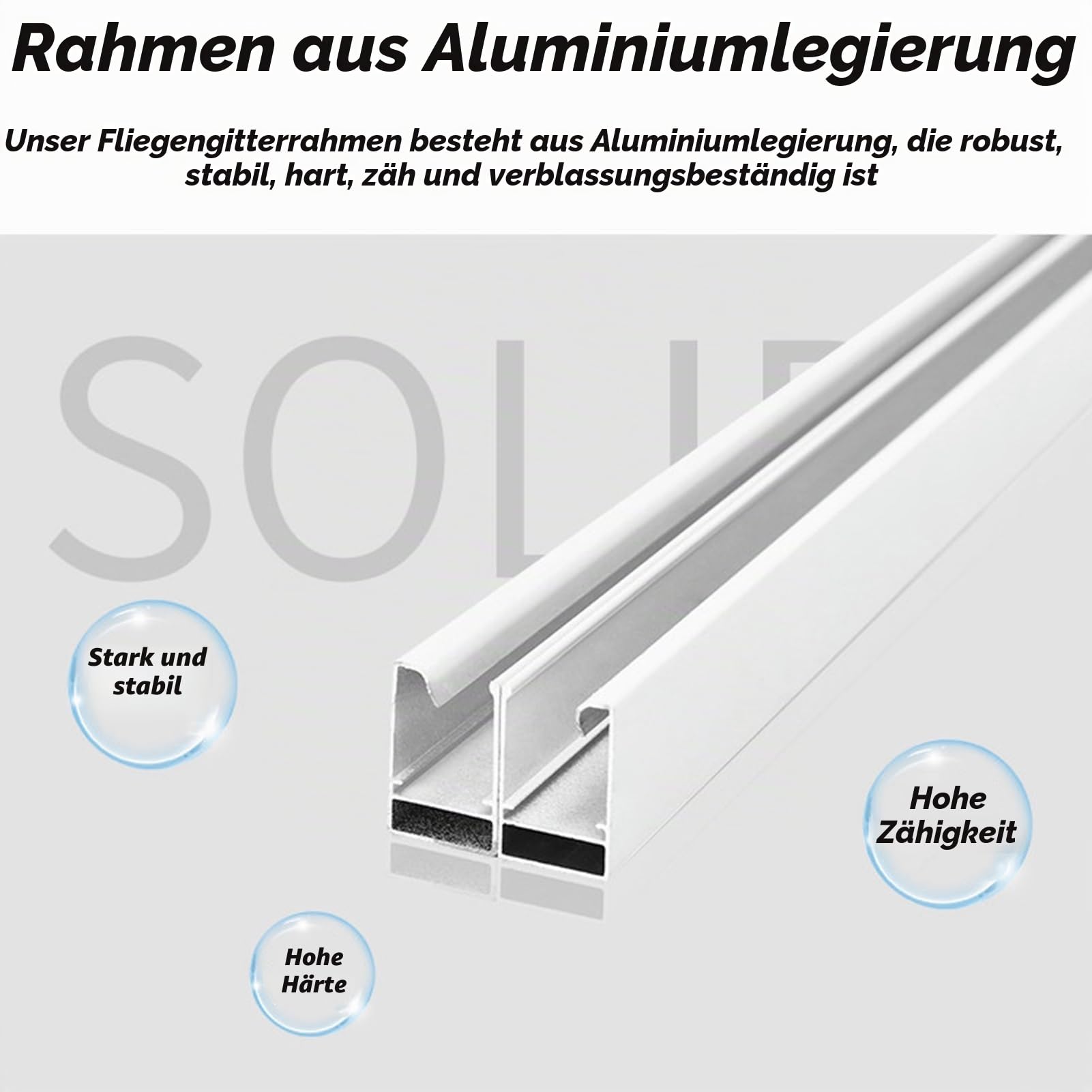 Insektenschutz-Rollo Fenster Nach Maß - Aluminiumrahmen, Fliegennetz Fenster Moskitonetz Fensterrollo Als Mückenschutz, Insektenschutzgitter aus PET-Verbundfasern, Atmungsaktiv