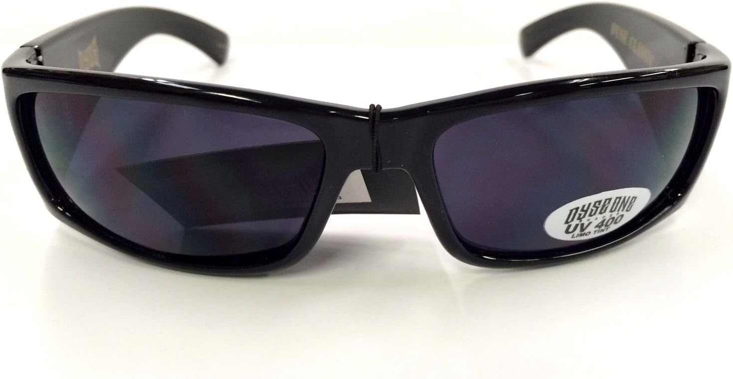 Dyse One Authentic Shades Black Classic Sunglasses California Lowrider Locs Style