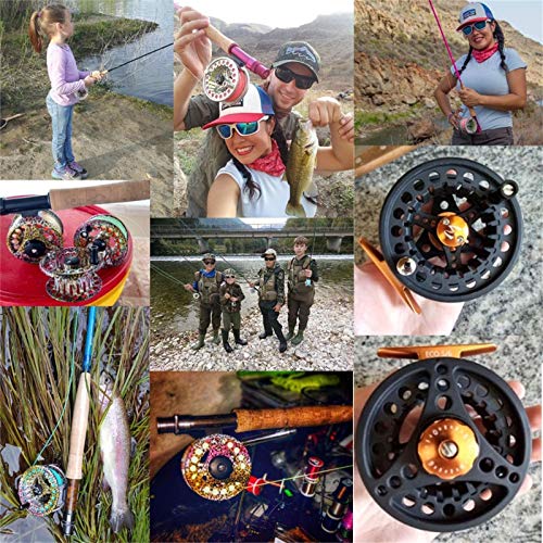 image for M MAXIMUMCATCH Maxcatch ECO Fly Reel Large Arbor with Aluminum Body (3