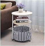 Cette table de chevet est équipée d'un tiroir et d'une unité de rangement, offrant suffisamment d'espace pour garder vos essentiels organisés et à portée de main. Qu'il s'agisse de livres, de magazines, de lunettes, d'accessoires ou de nécessités quotidiennes, vous pouvez les ranger facilement. Il est idéal pour garder votre chambre ou votre salon bien rangé.