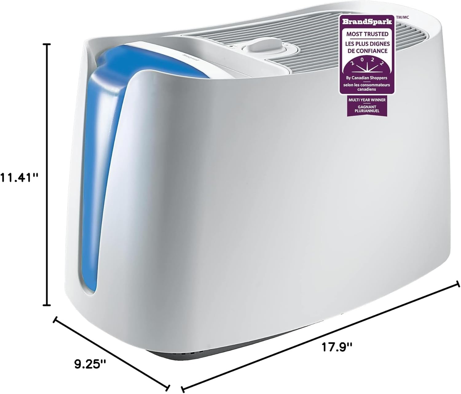 Compact Honeywell Humidifier with Dimensions