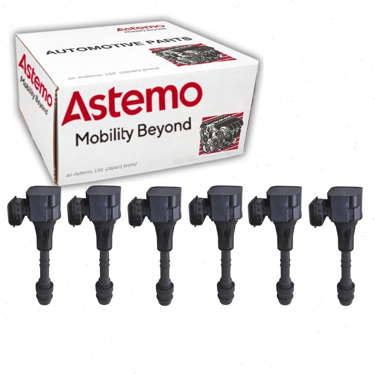 6 pc Ignition Coils compatible with Nissan Frontier 4.0L V6 2005-2019