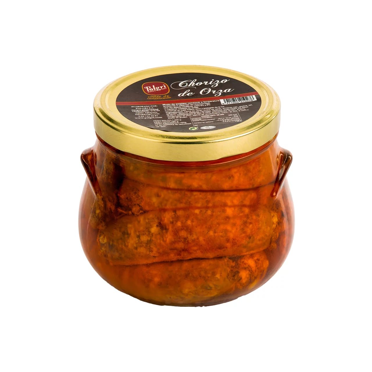 POLGRI Chorizo in salamoia in lardo 780 g.